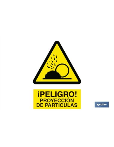SEÑAL POLIESTIRENO 210 X 148 MM