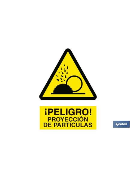 SEÑAL POLIESTIRENO 210 X 148 MM
