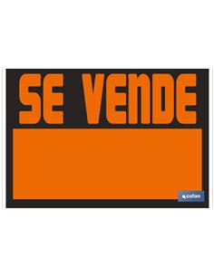 SEÑAL POLIESTIRENO 297X210MM.