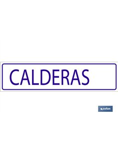 SEÑAL GLASSPACK ADHESIVA 250X62MM.