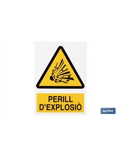 SEÑAL POLIESTIRENO 297X210 MM