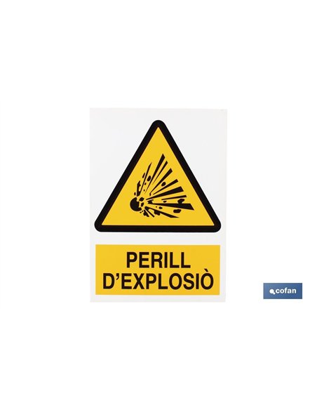 SEÑAL POLIESTIRENO 297X210 MM