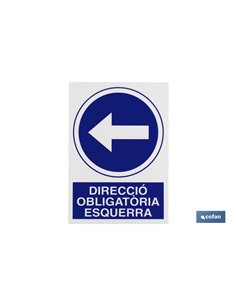 SEÑAL POLIESTIRENO 297X210 MM