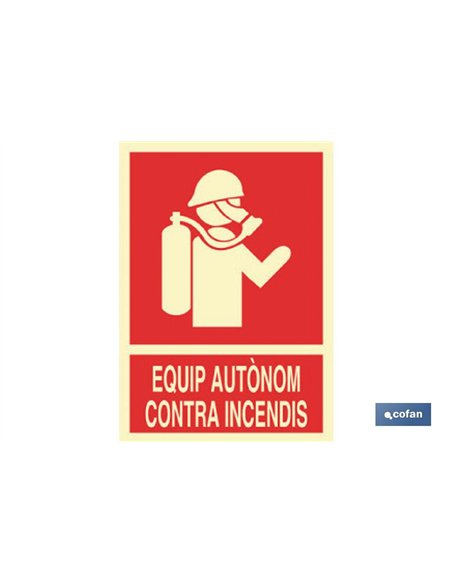 SEÑAL LUMINISCENTE 297X210MM.