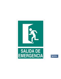 SEÑAL LUMINISCENTE 420X297MM.