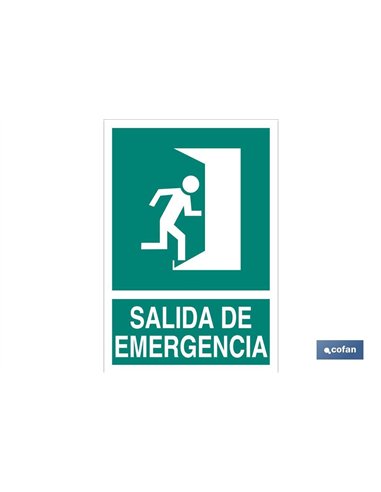 SEÑAL LUMINISCENTE 297X210MM.