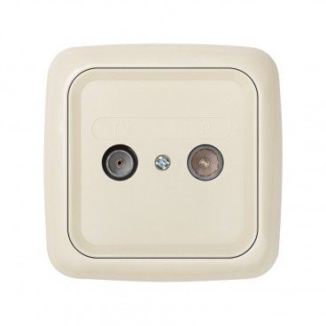 Plate for socket r-tv SIMON 31053-61