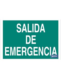 SEÑAL LUMINISCENTE 297X210MM.