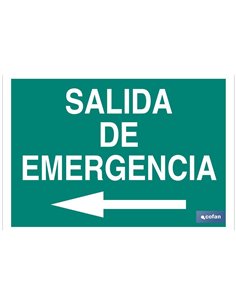 SEÑAL LUMINISCENTE 420X297MM.
