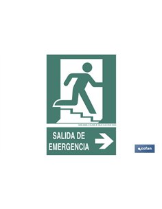 SEÑAL LUMINISCENTE 210X148MM.