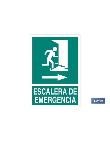 SEÑAL LUMINISCENTE 210X148MM