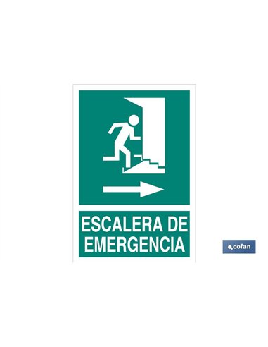 SEÑAL LUMINISCENTE 297X210MM.