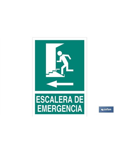 SEÑAL LUMINISCENTE 210X148MM