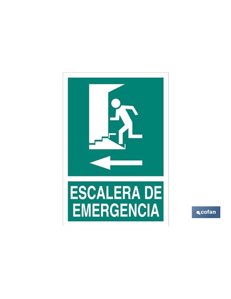 SEÑAL LUMINISCENTE 210X148MM