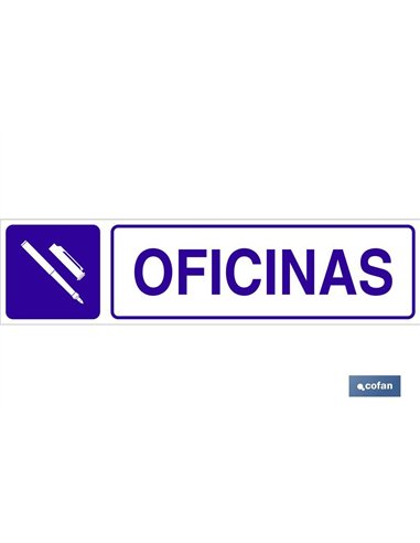 SEÑAL GLASSPACK ADHESIVA 175X45MM.