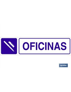 SEÑAL GLASSPACK ADHESIVA 250X62MM.