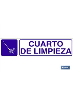 SEÑAL GLASSPACK ADHESIVA 250X62MM.