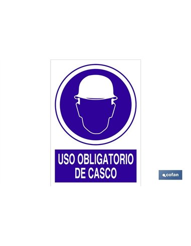 SEÑAL POLIESTIRENO  297X210MM.