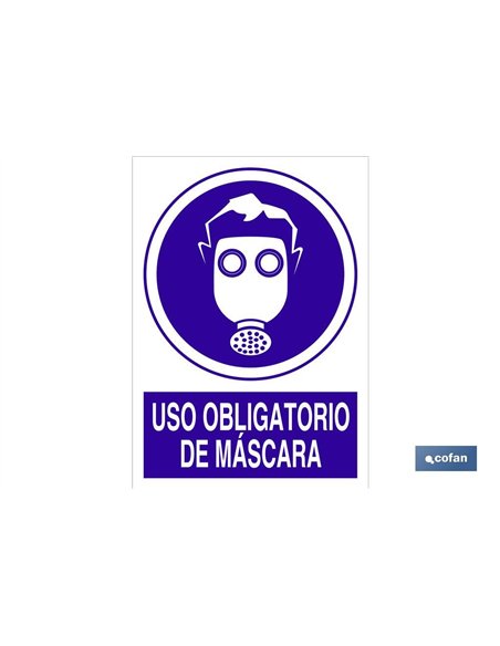 SEÑAL POLIESTIRENO 210X148MM.