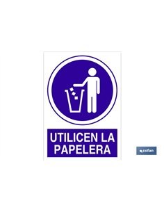 SEÑAL POLIESTIRENO  420X297MM.