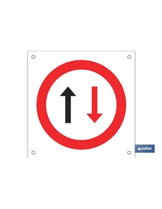 SEÑAL POLIPROPILENO CELULAR 600X600MM