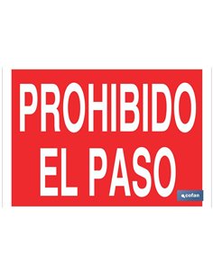 SEÑAL POLIESTIRENO 420X297MM