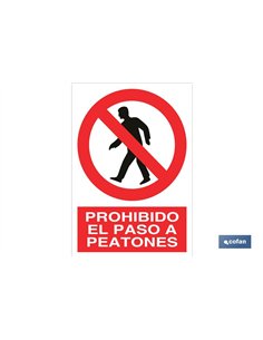 SEÑAL POLIESTIRENO 210X148MM