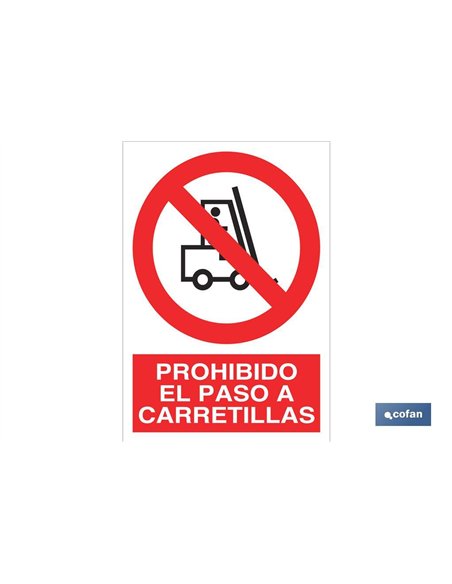 SEÑAL POLIESTIRENO 210X148MM
