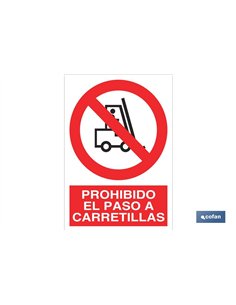 SEÑAL POLIESTIRENO 297X210 MM.