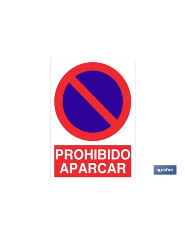 SEÑAL POLIESTIRENO 297X210 MM.