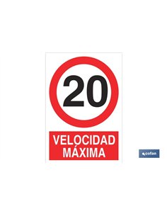 SEÑAL POLIESTIRENO 297X210MM.