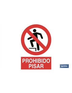 SEÑAL POLIESTIRENO 210X148MM.