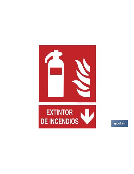 SEÑAL LUMINISCENTE 297X210MM.