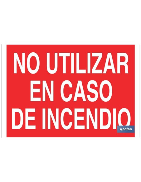 SEÑAL LUMINISCENTE 210X148MM.