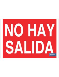 SEÑAL LUMINISCENTE 210X148MM.