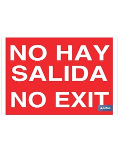 SEÑAL LUMINISCENTE 210X148MM.