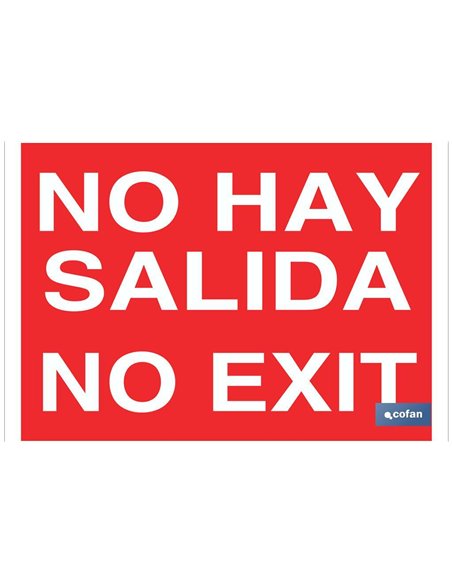 SEÑAL LUMINISCENTE 210X148MM.