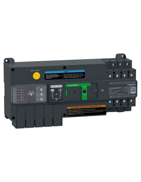 TA10 SCHNEIDER 40A 400VAC Commutatore rotativo a 4 poli per controllo automatico.