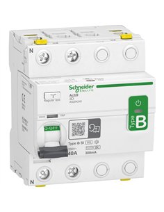 Interrupteur Acti9 40A 300mA 2P B SI - protection et sécurité électriques.