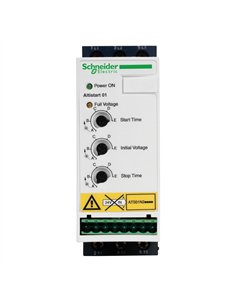 Interruptor ATS01 SCHNEIDER 9A 380-415V trifásico con 2 fases.