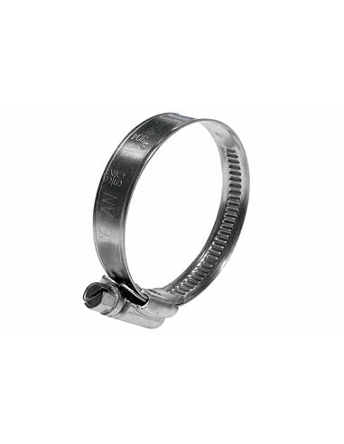 ABRAZADERA INOX A-2 BANDA 9mm  12-20 Venta unitaria