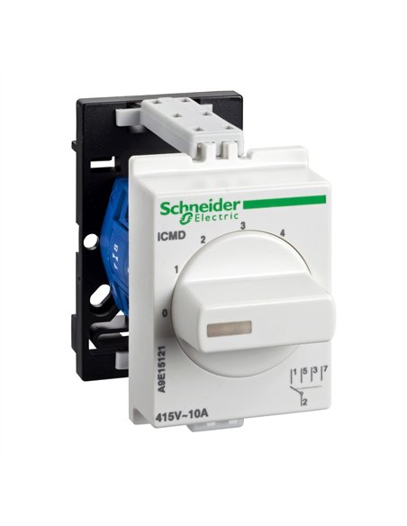 CMD 10A 415V AC Switch - 10 amps, 415 volts, alternating current.