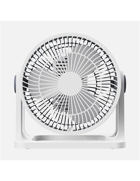 Ventilador Sobremesa Funchal Gris 32w 3asp 3vel Orientable 24x25x15,5cm