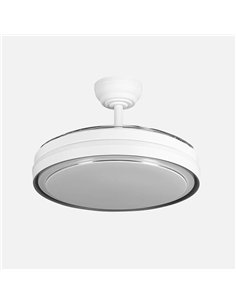 Ventilador Siux DC 60w Branco 3 Pás 107d 6980lm 36x48/107cm 3 Cores Controle Remoto + Memória + Temporizador + Regulação de Inte 2