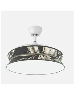 Ventil Decor 72w White/Dark Pattern 108d 3asp 7200lm 300040006000k Remote+memo+temp 2