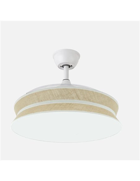 Ventil Decor 72w Branco/Branco Natural 108d 3asp