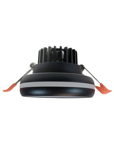 Foco LED empotrable 6W Dalai negro IPIP44