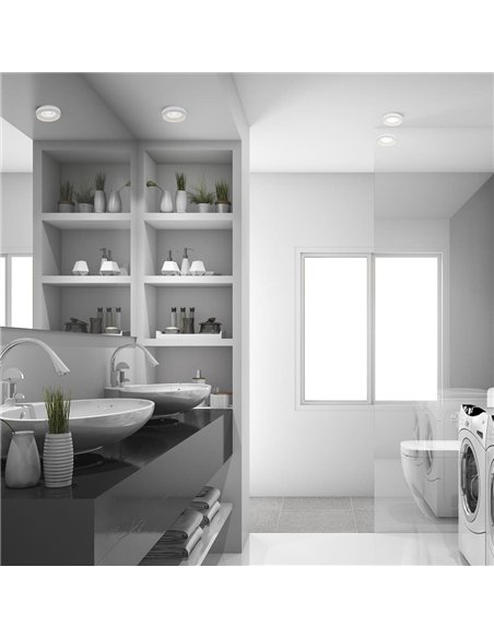 Foco LED empotrable 6W Dalai blanco IPIP44