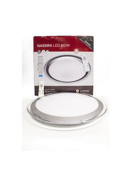 PLAFON LED 60W DIMMABLE 3 TEMPERATURAS NASSIRA
