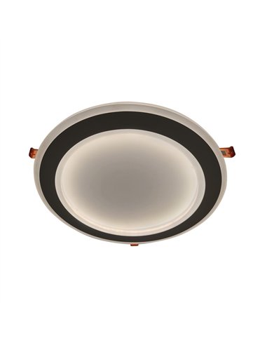Downlight de techo LED Halo 36W 3300Lm CCT Negro